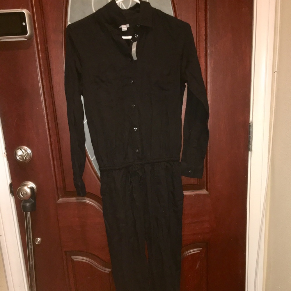 AERIE BLACK SEXY JUMPSUIT